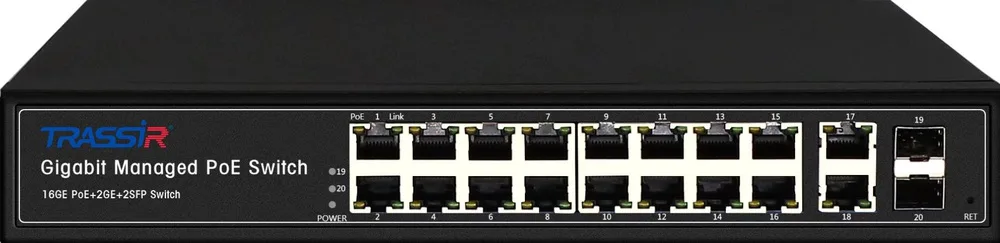TRASSIR TR-NS24202S-300-16PoE v2 (D) TRASSIR TR-NS24202S-300-16PoE v2 (D)